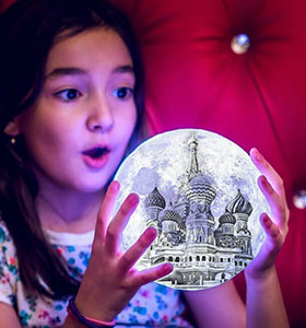 Lampe de Lune Photo & Gravée par Impression 3D Personnalisée - Pour Va -  LampeLunePhoto